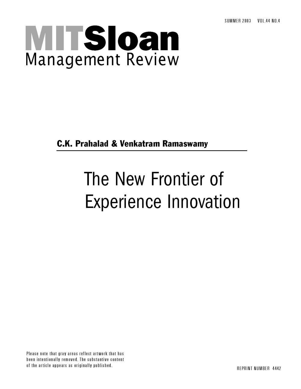 Product cover